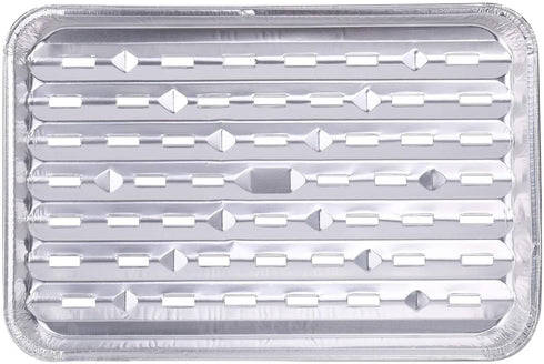 Yesland 30 Pack Disposable Aluminum Foil Pans - 13.4 x 9 x 1.1 Inch Food Containers, Aluminum Sheet Pans for Cooking, Baking, Heating, Storing, Meal Prep, Takeout