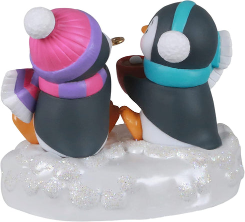 Hallmark Keepsake Christmas Ornament 2021, Sisters and Friends Penguins