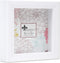 Lawrence Frames 785255 Shadow Box Frame, 5x5, White