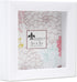 Lawrence Frames 785255 Shadow Box Frame, 5x5, White