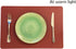 GabrielModu Placemats,Washable Table Mats for Dining Table,Waterproof Durable Reusable Non-Slip Heat-Resistant Stain- Resistant PVC Mats Kitchen,Easy Clean Wipeable Place Mat Set of 4, Wine Red