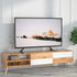 WALI Universal TV Stand Tabletop, for Most 22 to 65 inch LCD Flat Screen TV, VESA up to 800 by 400mm (TVS001), Black