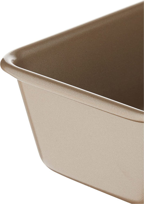 Cuisinart 9-Inch Chef's Classic Nonstick Bakeware Loaf Pan, Champagne