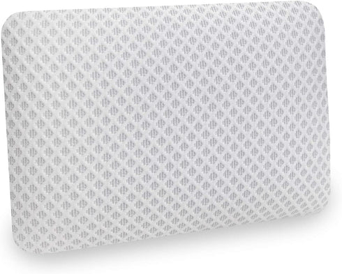 SensorPEDIC Conforming Memory Foam Travel Pillow, One Size, White