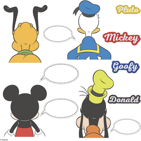 RoomMates RMK3579SCS Mickey and Friends Peel and Stick Wall Decals With Dry Erase