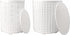 Universal Cheese Molds with Followers for Making Soft, Semi-Hard and Hard Cheeses - Set of 2