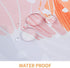 RLHHUG Budding Flowers Bathroom Shower Curtain Sets for Bathroom Decor Spring, Bath Curtains Hotel Decorative 72×72In with Hooks, Toilet Mat and Lid Cover ¦
