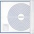 Large Silicone Pastry Mat Extra Thick Non Stick Baking Mat with Measurement Fondant Mat, Counter Mat, Dough Rolling Mat, Oven Liner, Pie Crust Mat (XXL-24''(W)*32''(L), 2#Blue)