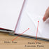 Spbapr Photo Album Self Adhesive 3x5 4x6 5x7 8.5x11 Magnetic Scrapbook 11 x Width 10.6 (Inches) 40 Pages Linen Cover DIY Photo Album with A Metallic Pen