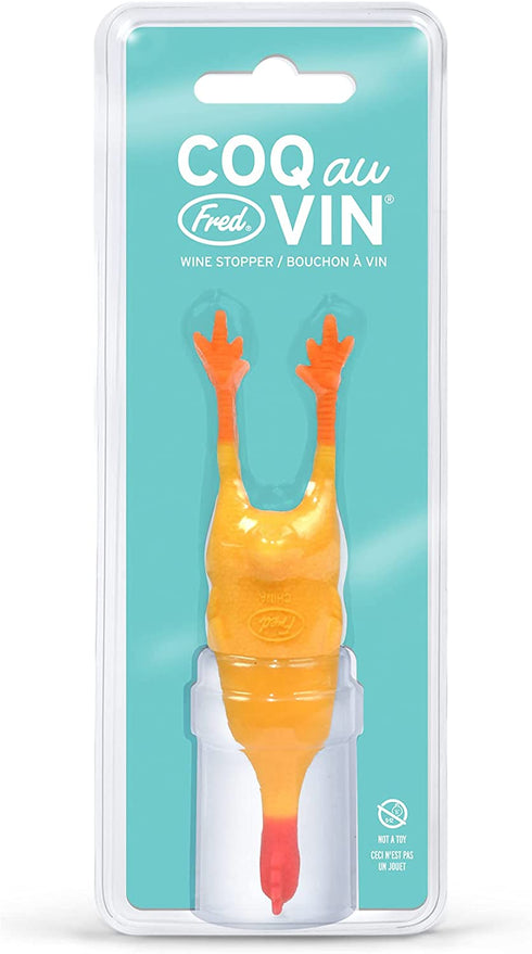 Genuine Fred COQ AU VIN Wine Bottle Stopper
