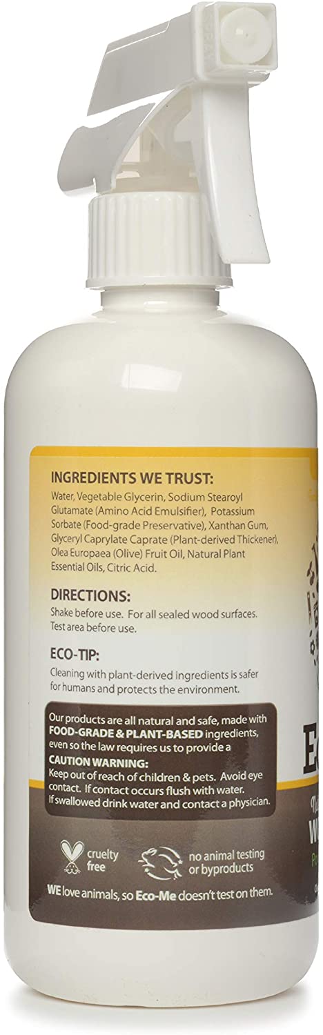 Eco-me Natural Multi Purpose Cleaner and Polish, Healthy Lemon Fresh Scent, 16 Fl Oz