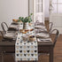 ALAGO Valentine Table Runner Love Heart Shapes Hand Draw Table Linens Cotton Non-Slip Runners for Home Kitchen Party Wedding Decorations 14" x 72", Valentine's Day Love Heart Table Runner