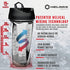 Helimix Vortex Blender Shaker Bottle 28oz | No Blending Ball or Whisk | USA Made | Portable Pre Workout Whey Protein Drink Shaker Cup | Mixes Cocktails Smoothies Shakes | Dishwasher Safe