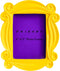 Paladone FRIENDS 7 X 5.75 Peephole Frame for 4 X 6 photo Officially Licensed Merchandise FRIENDS Merchandise