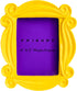 Paladone FRIENDS 7 X 5.75 Peephole Frame for 4 X 6 photo Officially Licensed Merchandise FRIENDS Merchandise