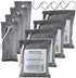 Bamboo Charcoal Air Purifying Bag,Charcoal Odor Absorber,Bamboo Charcoal Air Purifying Bags,Activated Bamboo Charcoal for Home,Pets,Car,Closet,Basement,8 Pcs Set(4x200g,4x50g,4 hooks)