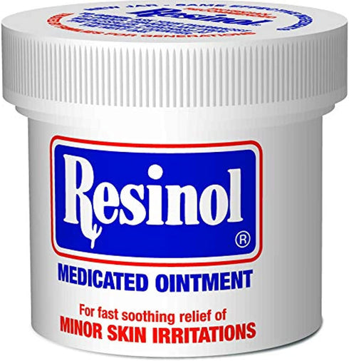 Resinol Medicated Ointment For Pain Relief And Protection Of Skin Irritations, 3 oz Jar