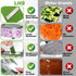 LHS Vegetable Chopper, Pro Onion Chopper Slicer Dicer Cutter - Cheese & Veggie Chopper - Food Chopper Dicer with 5 Blades (Gray?