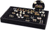 Foraineam 4 Pack Velvet 7 Slots Ring Earrings Showcase Trays Holder Drawer Insert Jewelry Display Organizer