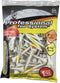 Pride Professional Tee System Plastic Golf Tees (Pack of 50), 40 Count 2-3/4-Inch + 10 Count 1-1/2-Inch,White