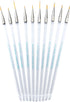 Aqualon Royal and Langnickel Short Handle Paint Brush Set, Detail, 10-Piece