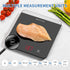 SMARTRO Food Scale, High Accurate Digital Kitchen Scale Weight Grams and Ounces for Cooking Baking, 1g/0.01oz Precise Graduation, Sleek Tempered Glass, Large Platform