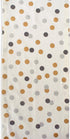 DII Metallic Holiday Collection Tabletop Kitchen Linens, Tablecloth, 14x108, Sparkly Confetti