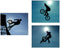 BMX Bicycle Wall Art Decor Prints - Set of 3 (8x10) Inch Poster Photos - Bike - Extreme Sports - Bedroom Gift Idea