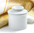 Norpro Porcelain Butter Keeper, White