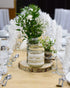 Caydo 10-12 Inch Wood Cake Stand Large Wood Slices Serving Tray for Table Centerpiece, Wedding Cake and Cheese Board