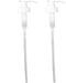 Universal Industrial Dispenser Pump for 1 Gallon Bottles by L'AUTRE PEAU - 38/400 | 12" Height | 5-7 CC Per Stroke | Pump Sanitizer, Lotion, Shampoo, Conditioner | Standard & F-Style Gallons (2 Pack)