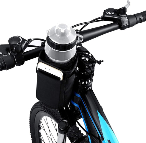 VLTAWA Bike Water Bottle Holder, Bike Cup Holder, Bicycle Water Bottle Holder, Bike Drink Holder, No Screw-Insulated-Sturdy-Adaptable (Signal Large)
