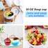 UHAPPYEE Bento box Japanese Lunch Box,Lunch Box Kit 3-In-1 Compartment,Leak-proof Wheat Straw Lunch Container Bento Lunch Box for Adults/Kids (Green)