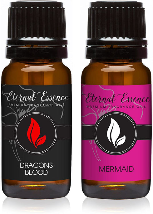 Pair (2) - Dragons Blood & Mermaid - Premium Fragrance Oil Pair - 10ml
