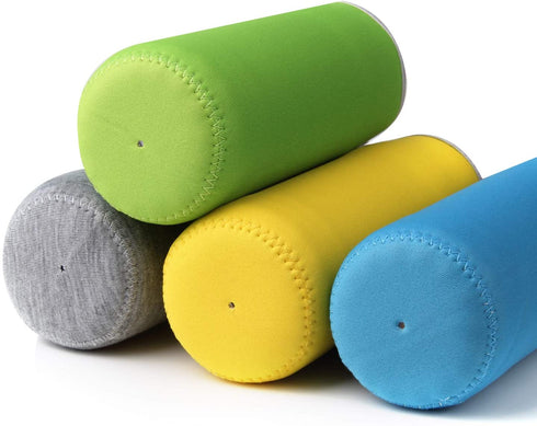 10 Pack Neoprene Water Bottle Sleeve 12 oz - 18 oz Bottle Cozy Insulated Glass Water Bottle Cover ( Multi-Color ) by HRLORKC