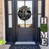 Welcome Wreath Sign for Farmhouse Front Porch Decor - We Hope You Like Dogs - Door Hanging with Premium Greenery - Gift for Christmas Housewarming Holiday Home Decoration