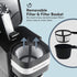 Elite Gourmet EHC111A Personal Single-Serve Compact Coffee Maker, with Pause N Serve, Reusable Filter, On/Off Switch, Water Level Indicator, 14-oz, Black