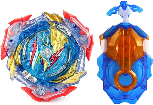Battling Tops Burst Battle B-193 Ultimate Valkyrie.Lg.V'-9 Gyro Toys for Kids with B-184 Custom Bey Launcher