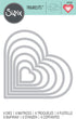 Sizzix Framelits Die Set 6/PK - Hearts