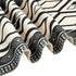 Boho Table Runners with Tassels Rustic Bohemian Woven Table Runner for Summer, Spring Holiday, Catering Events, Dinner Parties, Wedding, Indoor and Outdoor Parties, 14" x 70" (Black White, 14" x 108")