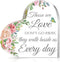 Yulejo Sympathy Gift Clear Memorial Gifts Crystal Acrylic Bereavement Gifts Loss of Family Member Gift Condolence Remembrance Sorry Grief Gifts in Memory of Loved One for Home Table Decoration