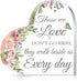 Yulejo Sympathy Gift Clear Memorial Gifts Crystal Acrylic Bereavement Gifts Loss of Family Member Gift Condolence Remembrance Sorry Grief Gifts in Memory of Loved One for Home Table Decoration