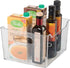 Oggi Bin Ideal for Kitchen, Pantry Storage, Fridge Organizing, Clear, 9.75" x 9" x 6"