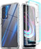 LeYi for Motorola Edge 2021 Case, Moto Edge 2021 Case with 2 Tempered Glass Screen Protector, Full-Body Shockproof Bumper Rugged Hybrid Soft Clear Protective Phone Case for Edge 2021, Clear