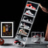 Clear Shoe Box, Stackable Plastic Sneaker Box Container, Magnetic Side Open Shoe Organizer and Shoes Storage Case, Full Transparent to Display Sneakers