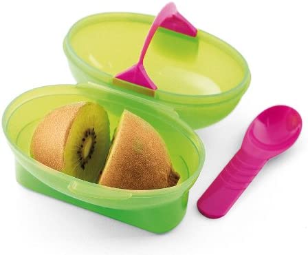 Hutzler Snack Attack Kiwi to-Go Container Kiwi Bento Box