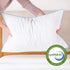 Linenspa Shredded Memory Foam 2 Pack Pillow, Standard, White 2 Count