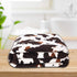 SHOP LC DELIVERING JOY Homesmart Cow Print Blanket Microfiber Throw Warm Cozy Fleece Animal Print Comforter Living Room Bedroom Sofa Couch Lightweight Travel Blanket Gifts