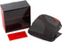 Lusso Gear Car Seat Protector for Baby Car Seat - Thick Padding, 2 Mesh Storage Pockets, Waterproof, Protects Fabric or Leather Seats, Non-Slip Padded Backing (Black with Red Stitching)