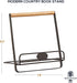 Regal Trunk Metal Cookbook Holder Stand - Recipe Book Holder - Adjustable And Foldable Cookbook Stand For Kitchen Counter - Book Holders For Reading Hands Free - Ipad Stand Or Mini Easel Stand